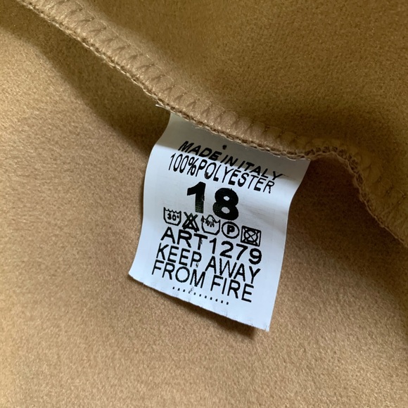 100% Polyester Military Coat With Strap - Picture 2 of 2